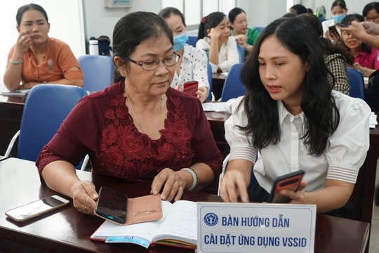 Về kết quả sau hơn 3 tháng triển khai ứng dụng VssID - Bảo hiểm xã hội số 
