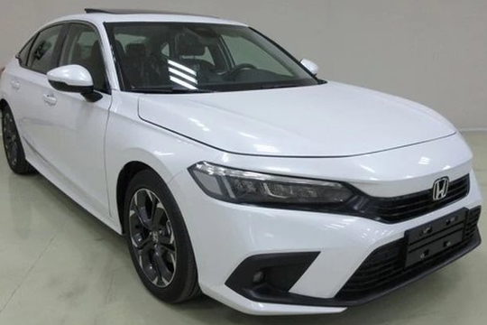 Xuất hiện hình ảnh Honda Civic 2022 bản sản xuất thực tế