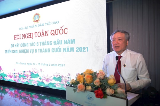 TAND tổ chức Hội nghị toàn quốc sơ kết 6 tháng đầu năm và triển khai nhiệm vụ 6 tháng cuối năm 2021