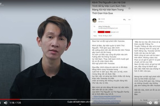 Ekip của Thơ Nguyễn xin lỗi, xóa video và tắt kiếm tiền từ YouTube