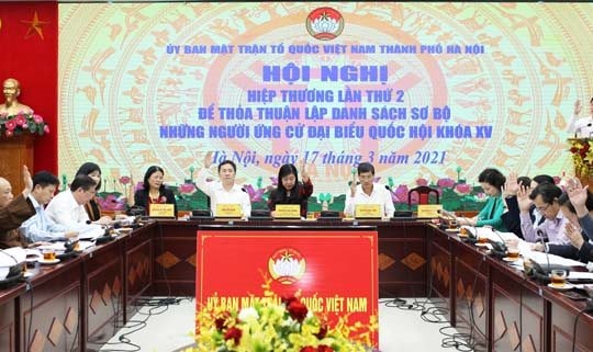 Hà Nội có 30 ứng cử viên tự ứng cử đại biểu Quốc hội khóa XV