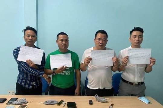 Bắt nhóm lừa đảo liên tỉnh với chiêu trò tặng dầu ăn