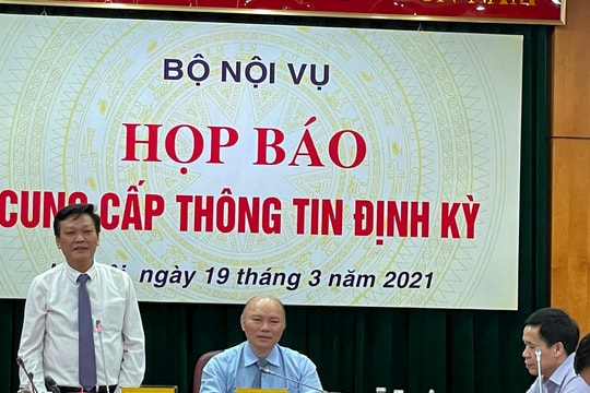 Bộ Nội vụ thông tin về bầu cử và trường hợp bổ nhiệm lãnh đạo tại Vĩnh Phúc
