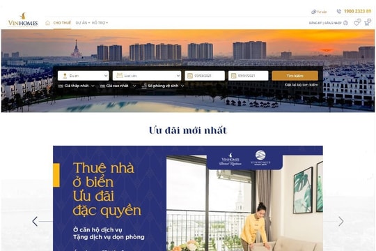 Vinhomes ra mắt sàn giao dịch thuê nhà trực tuyến 
