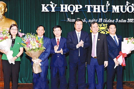 Nam Định có 1 Phó Chủ tịch HĐND và 2 Phó Chủ tịch UBND tỉnh mới