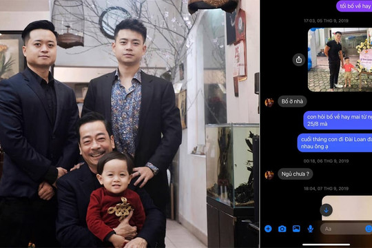 Con trai cả hé lộ đoạn tin nhắn cũ với NSND Hoàng Dũng và tiết lộ: 'chat chit với idol mình toàn độc thoại'