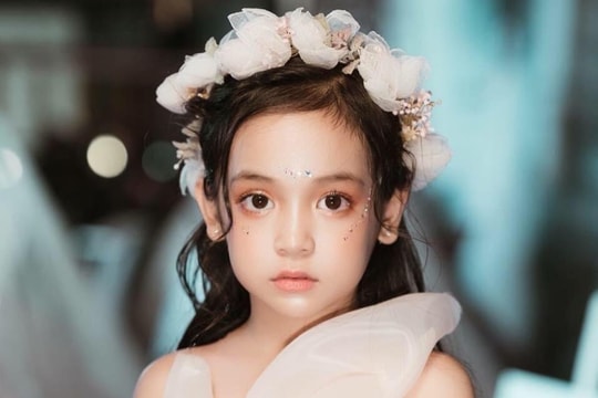 Vẻ đẹp trong veo, dễ thương của bé Cami “Chu Diệp Anh” trong phim “Hướng dương ngược nắng”