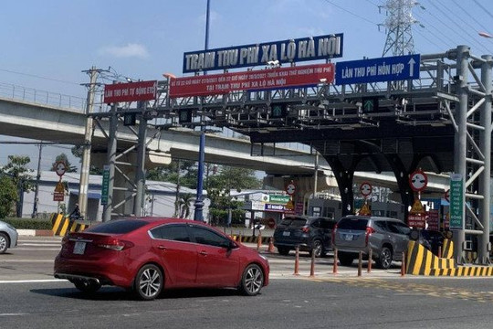 Xa lộ Hà Nội thử nghiệm thu phí 0 đồng