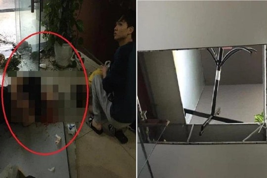 Đôi nam nữ bị thương nặng vì trần nhà chung cư bị thủng