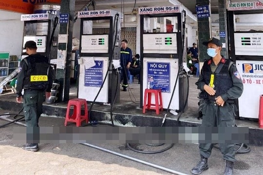 Vụ xăng giả: Khám xét 6 địa điểm, bắt giam 2 bị can