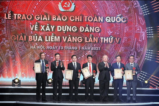 Điểm mới trong giải báo chí Búa liềm vàng lần thứ VI năm 2021