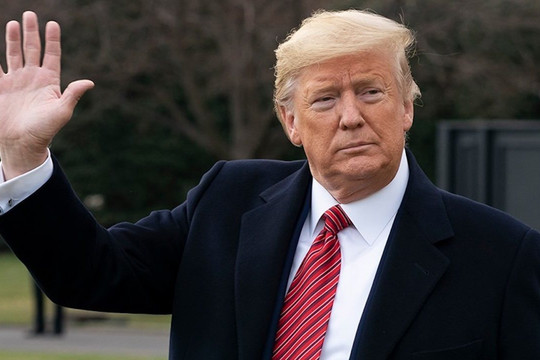 Ông Trump ra mắt trang web riêng của Tổng thống Mỹ thứ 45