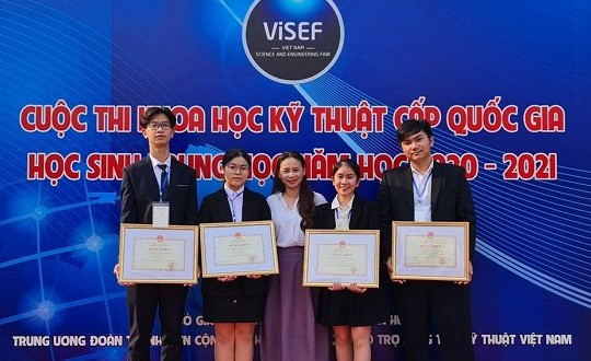 Hải Phòng đạt 2 giải trong cuộc thi KHKT quốc gia học sinh trung học