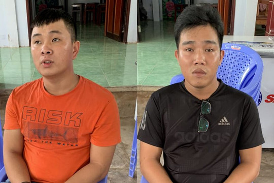 Bắt 2 đối tượng manh động chặn đường đánh, cướp súng của cán bộ công an