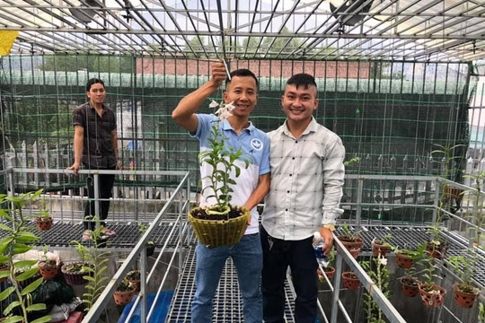 Anh Trần Quang Duy – ông chủ vườn lan ấn tượng tại Bình Dương