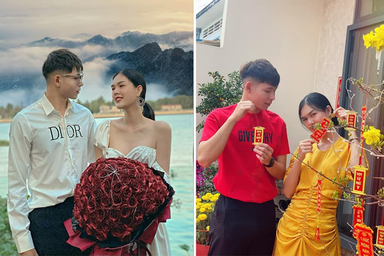 Hậu chia tay cầu thủ Lê Thành Phong, diễn viên Lê Ngọc Trinh hẹn hò với hậu vệ SHB Đà Nẵng