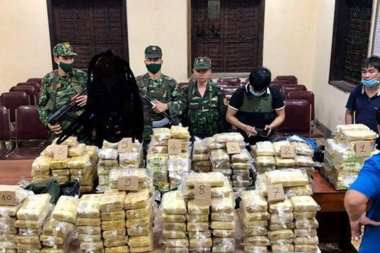 Nghệ An: Phá chuyên án, bắt giữ hơn 2 tạ ma túy
