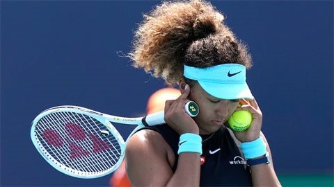 Naomi Osaka bất ngờ bị loại ở Miami Open 2021