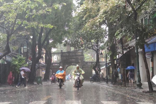 Dự báo thời tiết 5/4: Vùng núi Bắc Bộ có nơi mưa rất to, cảnh báo sạt lở