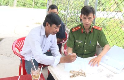 Xử phạt hành chính người đàn ông hoang báo tin bị cướp tài sản