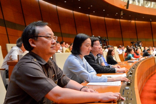 Quốc hội biểu quyết miễn nhiệm Phó Thủ tướng Trịnh Đình Dũng và  12 thành viên Chính phủ