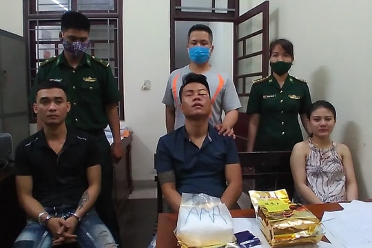 Bắt 4 đối tượng trong Chuyên án A2-221, thu giữ 4kg ma tuý