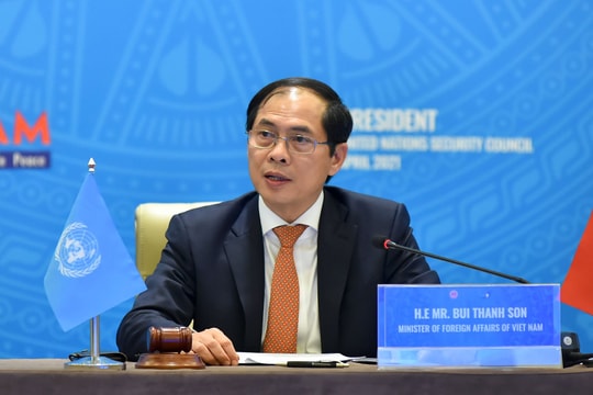 Bộ trưởng Ngoại giao Bùi Thanh Sơn: Hòa bình chỉ bền vững khi hậu quả chiến tranh được giải quyết