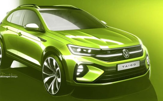 Lộ hình ảnh tân binh Volkswagen Taigo sắp ra mắt