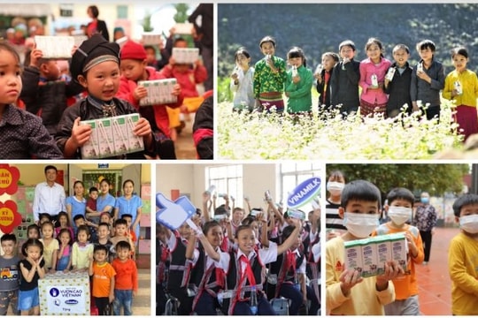 Mạng xã hội tràn ngập hạnh phúc với chương trình “Triệu ly sữa yêu thương, triệu nụ cười hạnh phúc” của Vinamilk