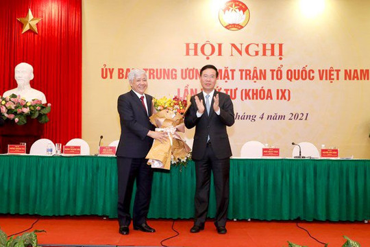 Ông Đỗ Văn Chiến trở thành tân Chủ tịch Ủy ban Trung ương MTTQ Việt Nam
