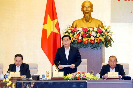 Chủ tịch Quốc hội Vương Đình Huệ: Đảm bảo công tác chỉ đạo bầu cử thông suốt, hiệu quả