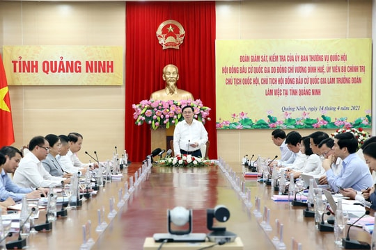 Ông Vương Đình Huệ: Xử lý nghiêm những tiêu cực trong vận động bầu cử