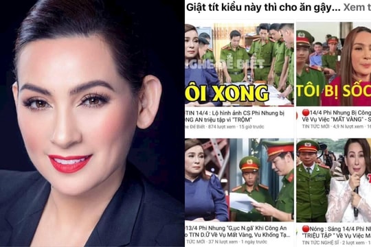Ca sĩ Phi Nhung bó tay với tin đồn bị cảnh sát triệu tập vì “Trộm”