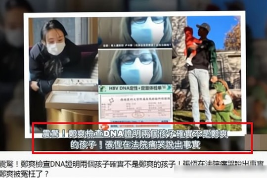 Biến căng: Hai đứa trẻ không phải con Trịnh Sảng trong scandal đẻ thuê?