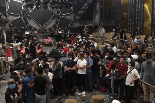 Hơn 100 người dương tính với chất ma túy tại quán bar Enjoy