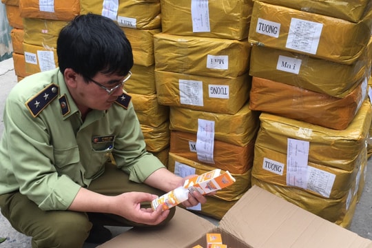 Thu giữ 13.900 lọ tinh dầu thuốc lá điện tử các loại