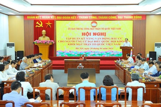 Ứng viên vận động bầu cử phải mang cái tâm của mình đến với cử tri và nhân dân