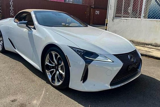 Lexus LC 500 mui trần về Việt Nam, giá hơn 10 tỷ đồng