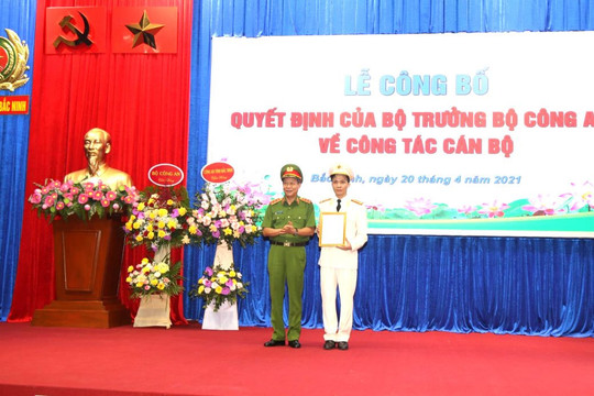Bắc Ninh có tân Giám đốc Công an tỉnh