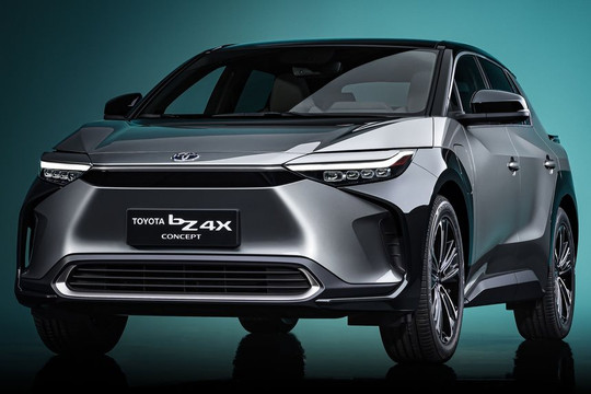 Toyota bZ4X Concept ra mắt - RAV4 phiên bản điện