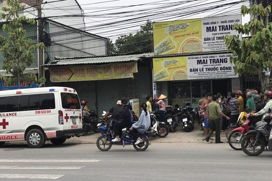 Bình Dương: Bố chết, con nguy kịch trong căn phòng khóa trái