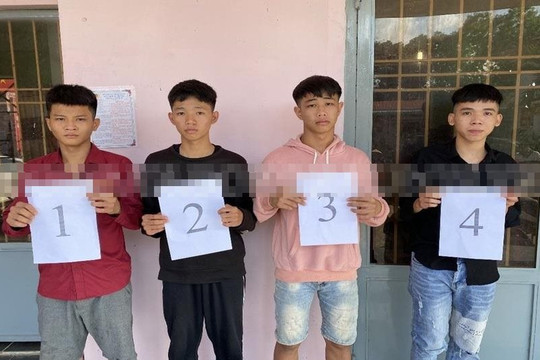 Tạm giữ nhóm thanh niên "choai choai" chém chết người vì tranh hát karaoke 