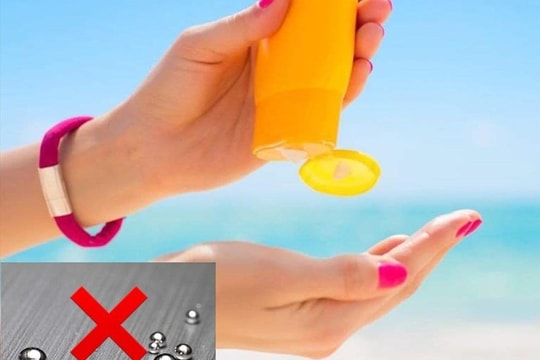 Thu hồi mỹ phẩm trắng da chống nắng SPF 50 ban ngày