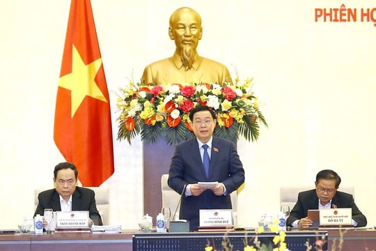 Khai mạc Phiên họp thứ 55 của Ủy ban Thường vụ Quốc hội