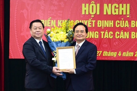 Ông Phùng Xuân Nhạ được bổ nhiệm làm Phó Trưởng Ban Tuyên giáo Trung ương