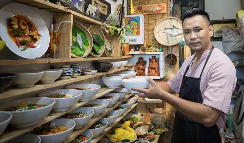 Đặc sắc mô hình ẩm thực truyền thống từ đất sét