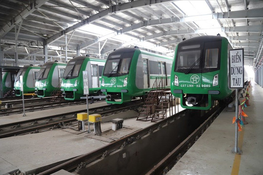 Tàu Cát Linh - Hà Đông có thể vận hành thương mại từ ngày 1/5