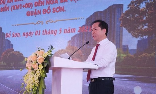 Hải Phòng: Khởi công xây dựng tuyến đường 10 làn xe hơn 832 tỷ đồng
