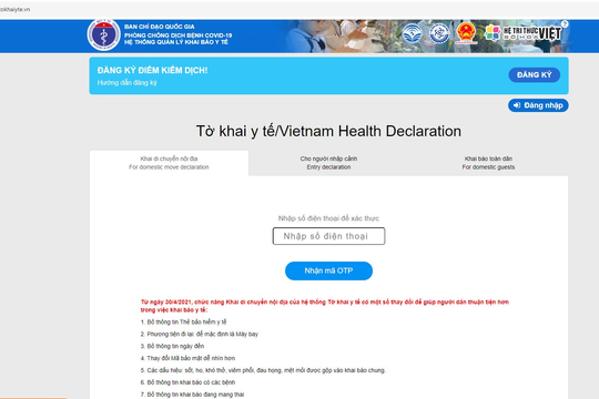 Hà Nội: Hiệu trưởng chịu trách nhiệm về việc khai báo y tế của học sinh, sinh viên