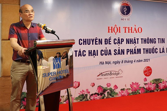 Vì sao Bộ Y tế kiên quyết chống thuốc lá thế hệ mới?